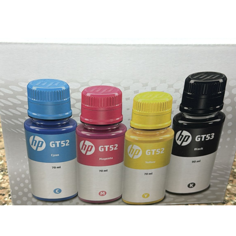 HP GT53/GT52 Ink Bottle Combo 4-Pack